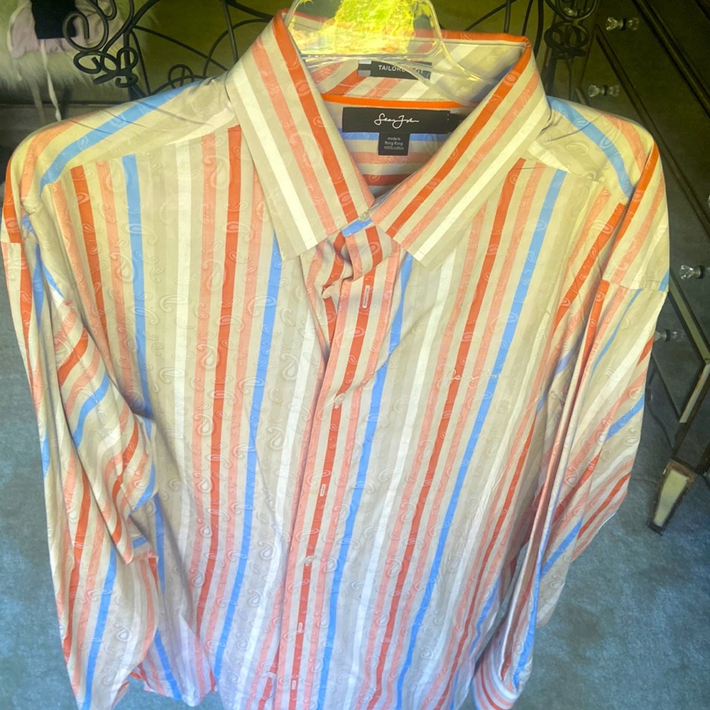 Sean John Tailored Fit Dress Shirt